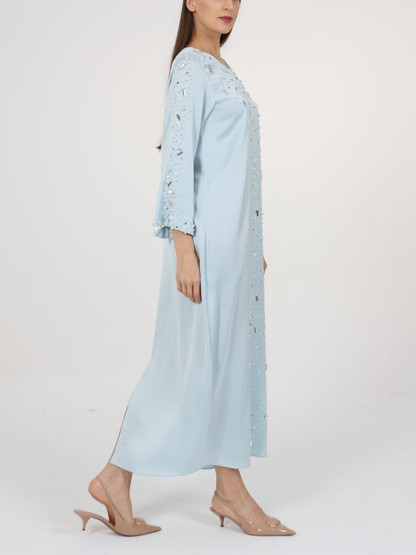 Abstract Embellished Dress