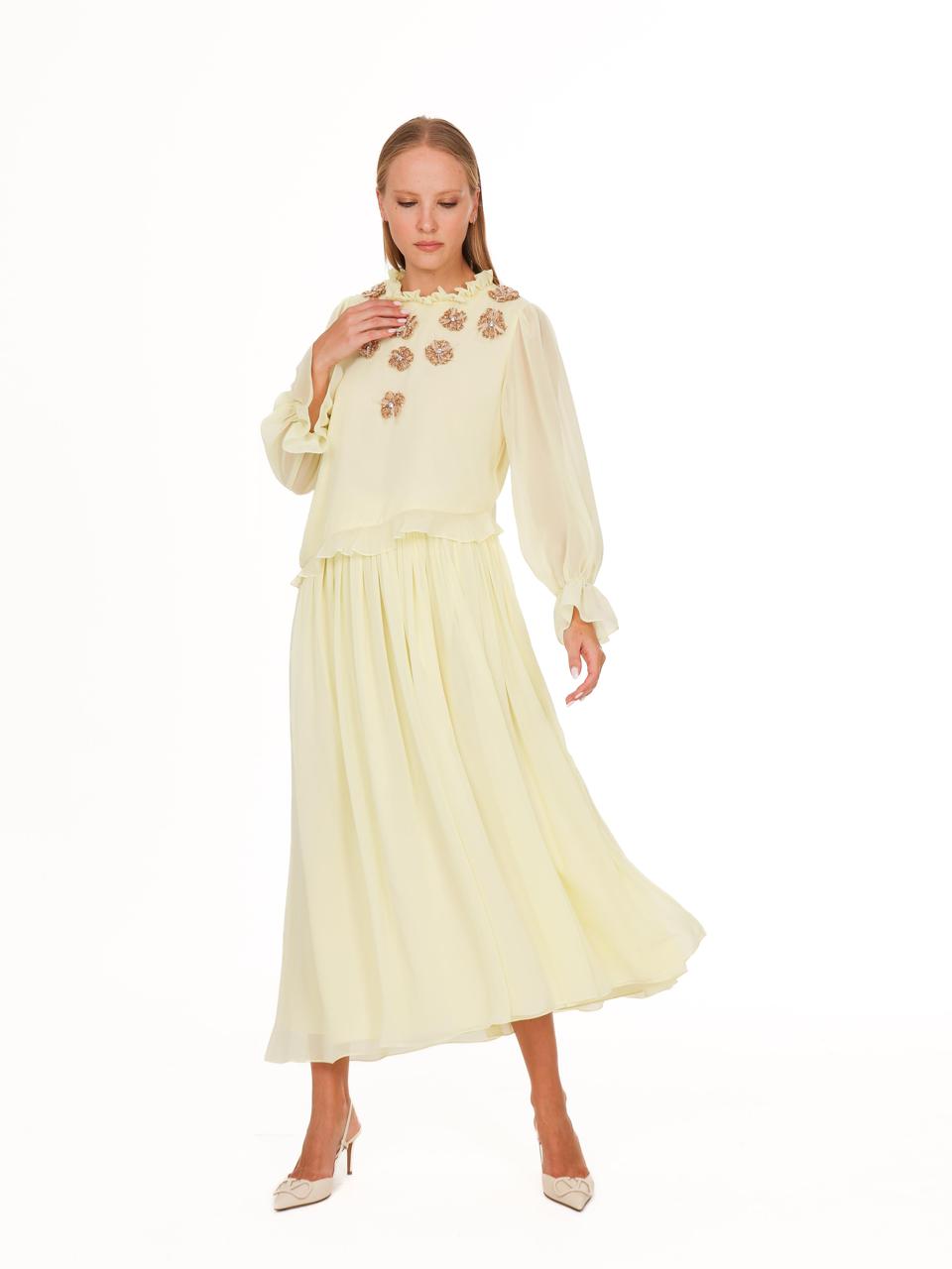 Butter yellow coord set