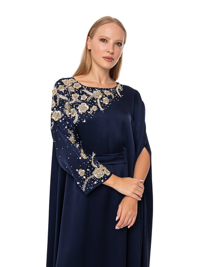 Asymmetrical silhouette dress