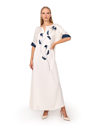 A line Kimono  sleeve dress