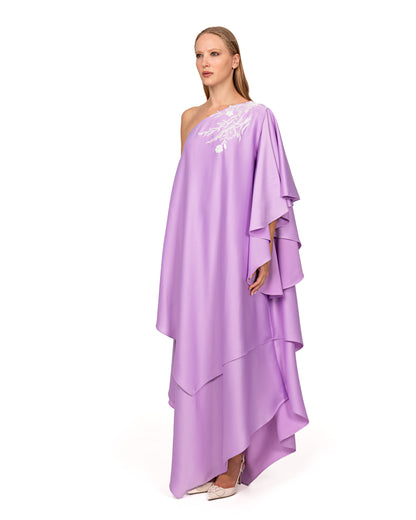 Modern off shoulder farasha