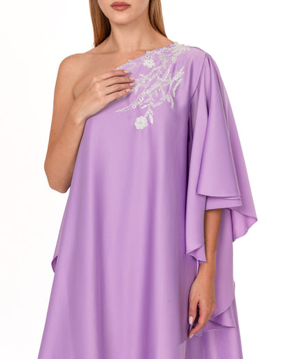 Modern off shoulder farasha