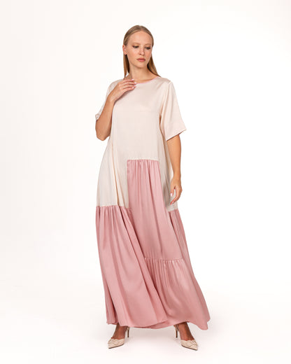 Asymmetric bohemian maxi