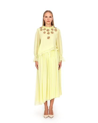 Butter yellow coord set