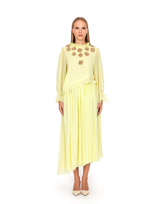 Butter yellow coord set