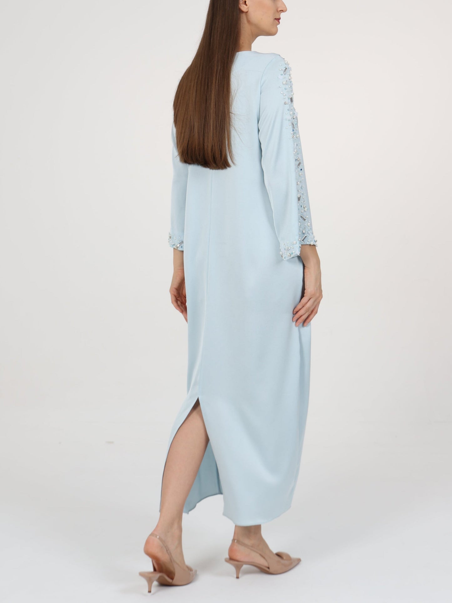 Abstract Embellished Dress