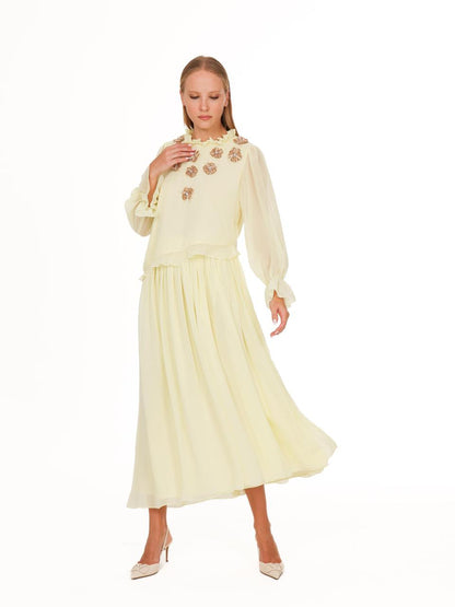 Butter yellow coord set
